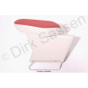 Accoudoir central, neuf, velour, rouge clair