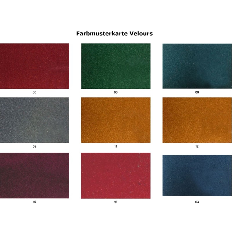 Seat covers, Pallas, velor, front seats and rear seat, complete, mounted, replacement part