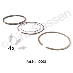 Zuigerveer set, DX 4/5, 93,5 mm