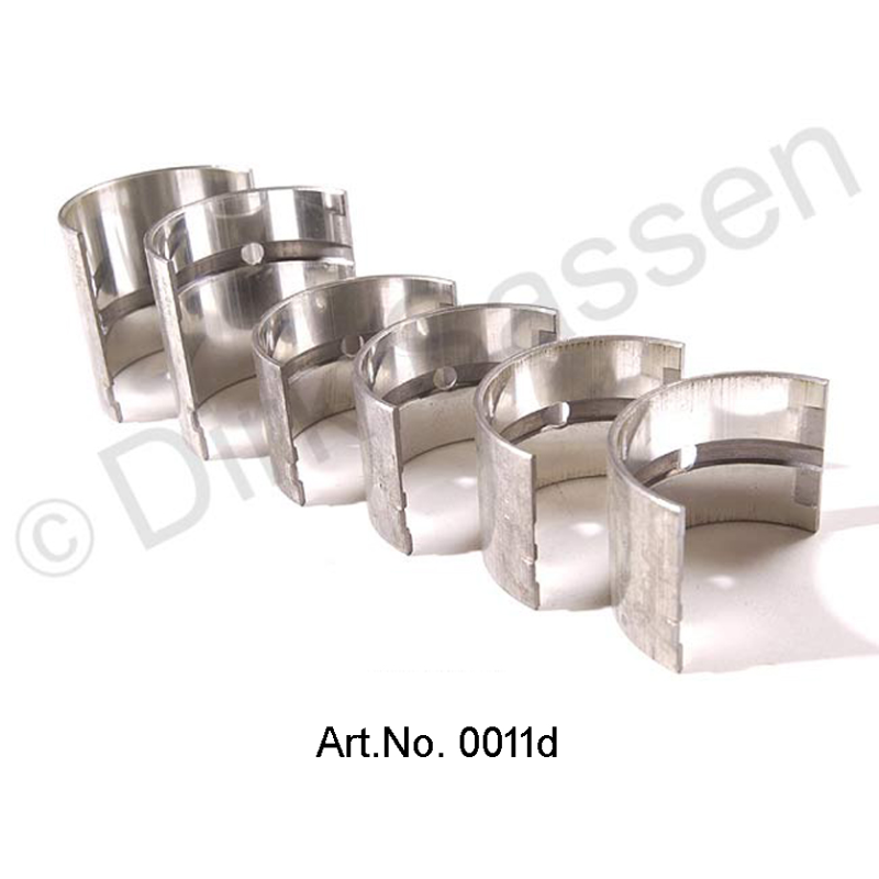 Conjunto de cojinetes estándar, hasta 1965