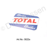 Remorque, carte de vidange d'huile `Total`