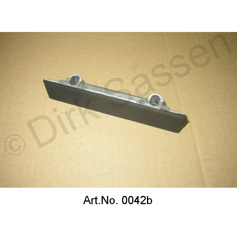 Schuif de rail voor de motorketting