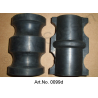 Gear suspension rubber, set, top and bottom