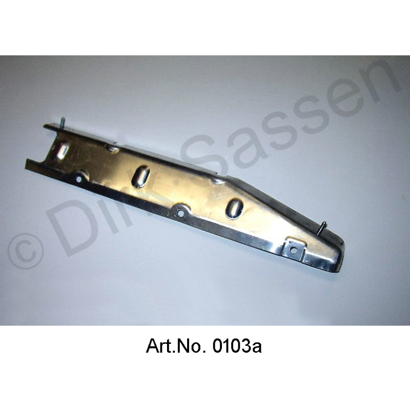Placa protectora para colector de escape, interior, carburador
