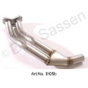 Y-pipe, stainless steel