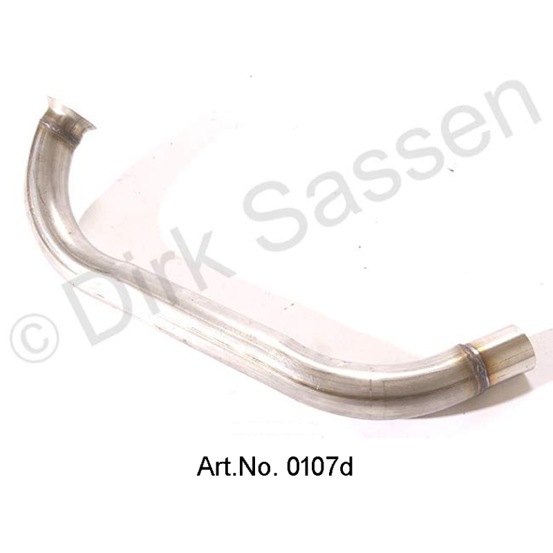 Tubo de llama, ID / DS 19, acero inoxidable, hasta 1965