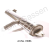 Main muffler, stainless steel