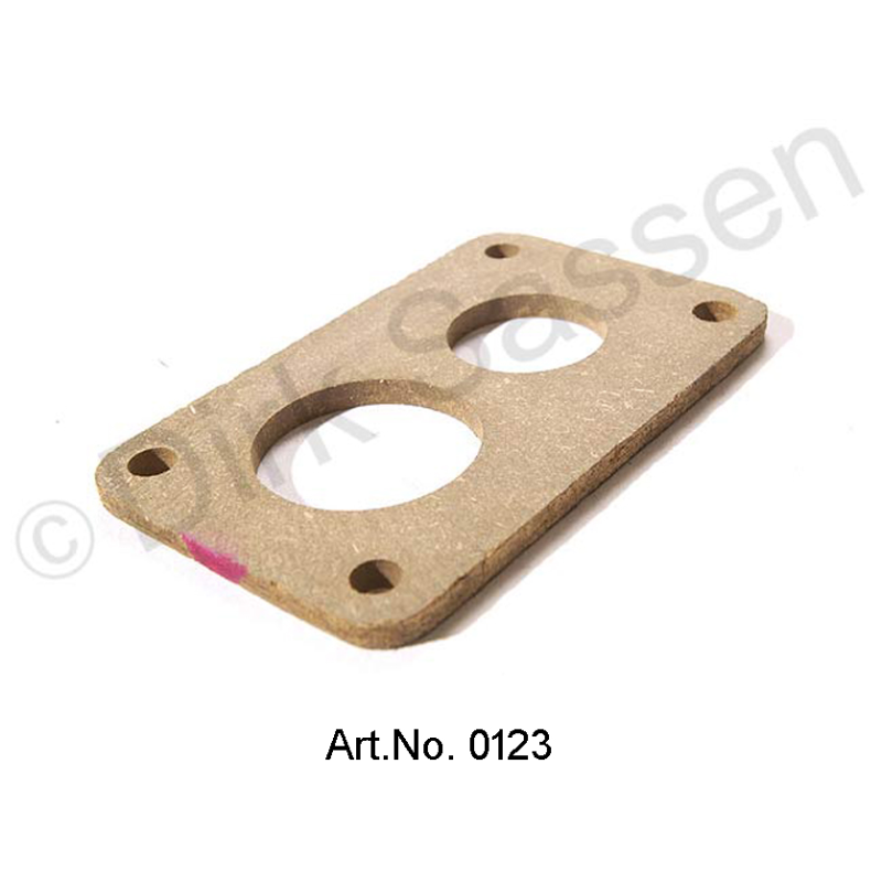 Foot gasket for carburetor