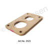 Foot gasket for carburetor