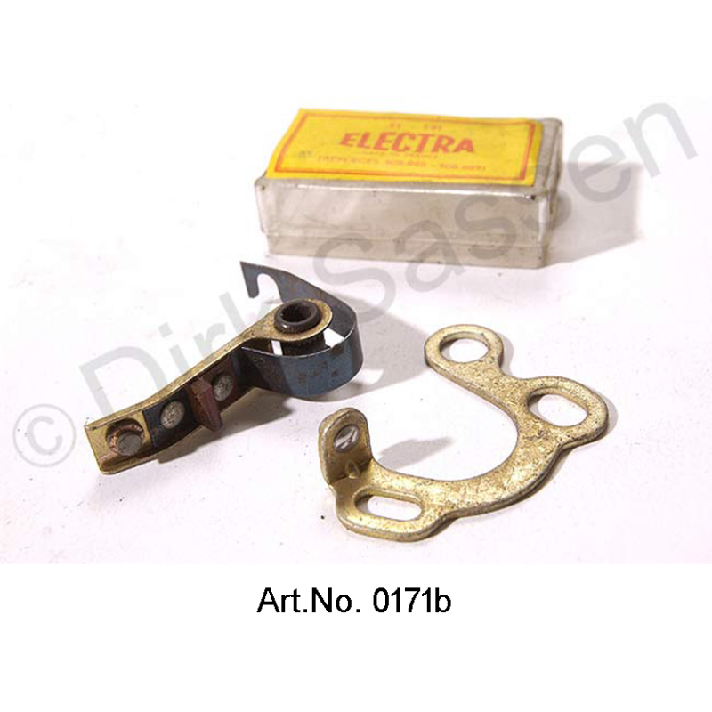 Contact distributeur, SEV, en forme de faucille