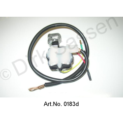 Relé de arranque, en polo positivo, con cable de 55 cm, batería derecha