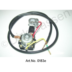 Relé de arranque, en polo positivo, con cable de 90 cm, batería izquierda