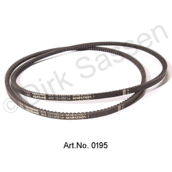 V-belt, pair, water pump and alternator, 10 x 950 mm, Gates high quality, 1965 to 1967