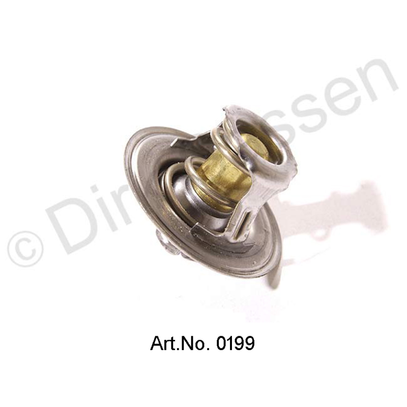 Thermostat, im Wasserpumpengehäuse