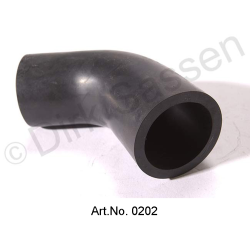 Manguera de agua, curvada, de 1965 (tubo de conexión en el radiador), DX 235-11a