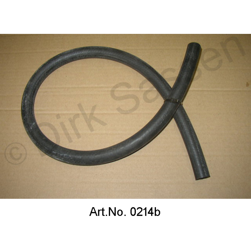 Water hose, in front of heating valve, S-shape, 1965 to 1968