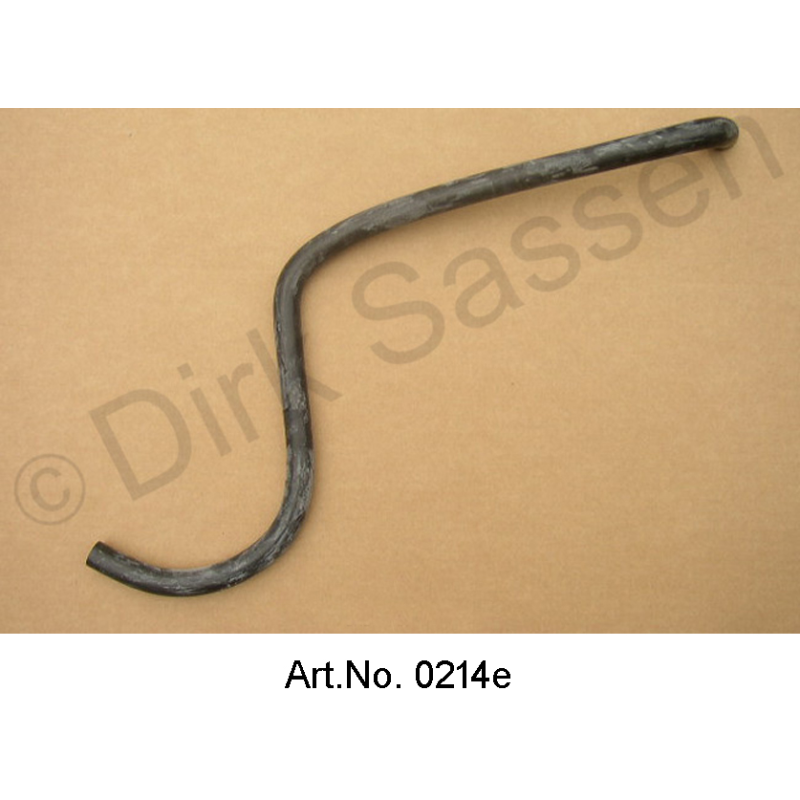 Water hose, cylinder head to heater valve, DX642285A, version IE