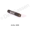 Stehbolzen, kurz (54 mm), gebraucht - am Achsträger/Bremsscheibe