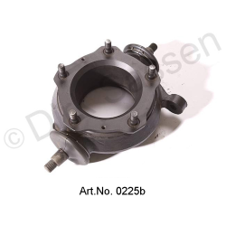 Wheel hub, with new ball bearings, right, exchange part