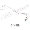 Cable, CuNi, brake hose to wheel brake cylinder, right, 56 cm