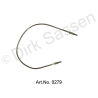Cable, CuNi, conector de 3 vías en la manguera del freno, izquierda, 22 cm