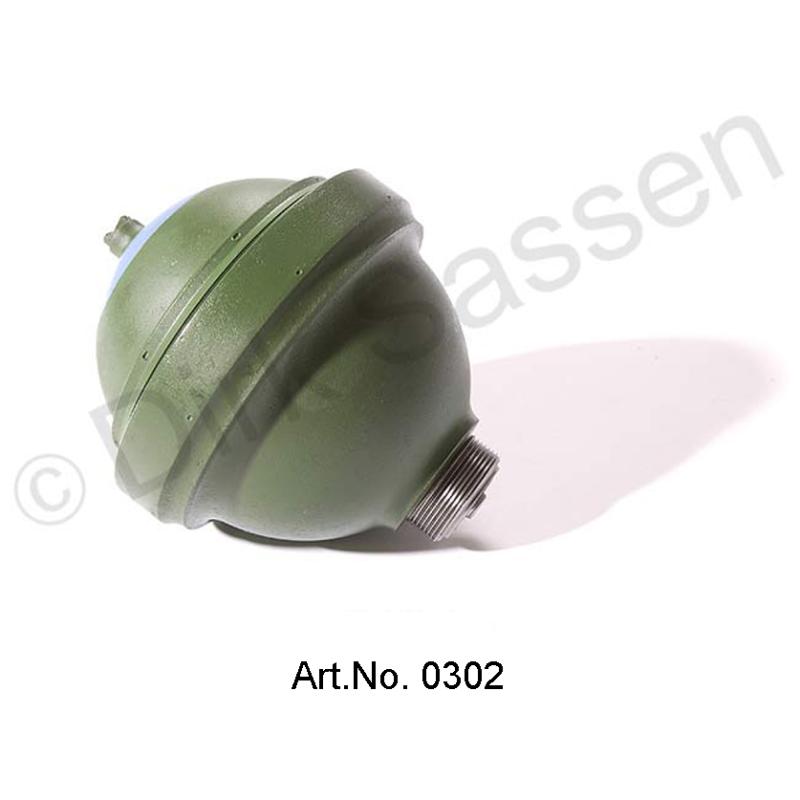 Veerbal, voorzijde, geschroefd, LHM, wisselgedeelte