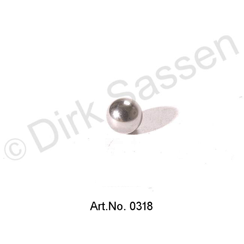 Kogel voor veerplunjer, staal