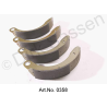 Set remschoenen, achter, Break