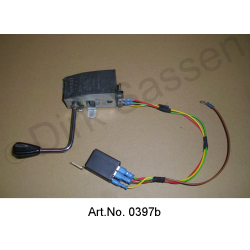 Turn signal switch, until 1968, electronically converted improved flashing frequency, without light horn function, exchange part