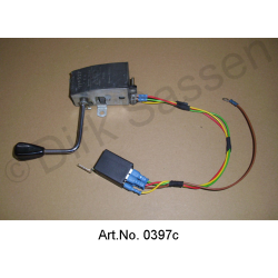 Turn signal switch, up to 1968, electronically converted, trailer hitch, improved flashing frequency