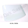 Windscreen, laminated glass, green tinted, extra for glass shipping