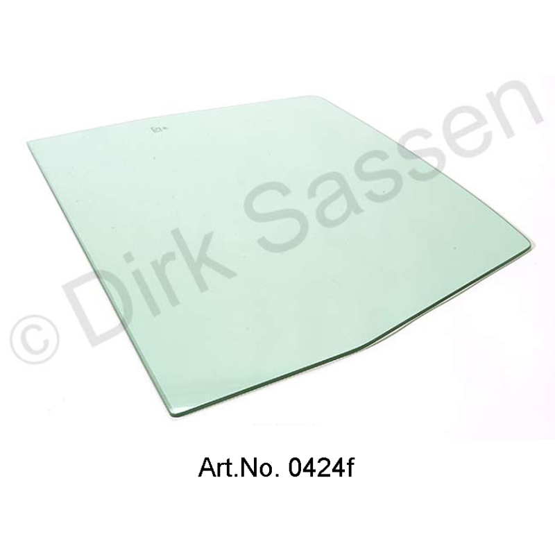 Side window, rear, green tinted, extra for glass shipping