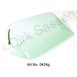 Set vitrage, tout autour, teinté vert, extra pour l'expédition de verre