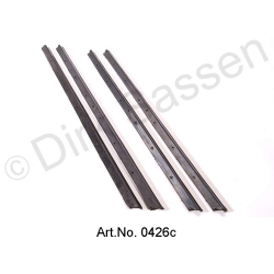 Jeu de bandes d'étanchéité pour vitres latérales, extérieur