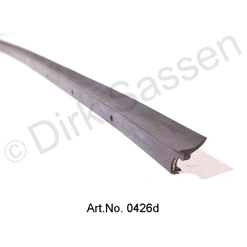 Sealing strip for side window, outside, Convertible