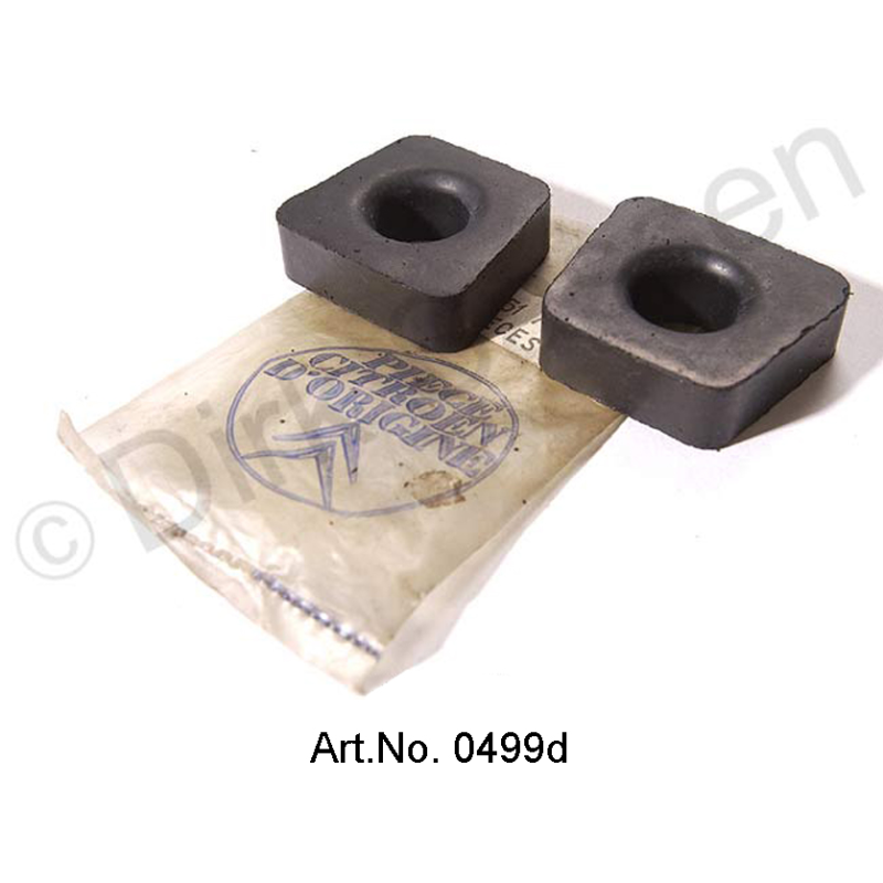 Amortiguador de goma para jaula de guardabarros, para centrado (31 x 35 x 40), ID, DS