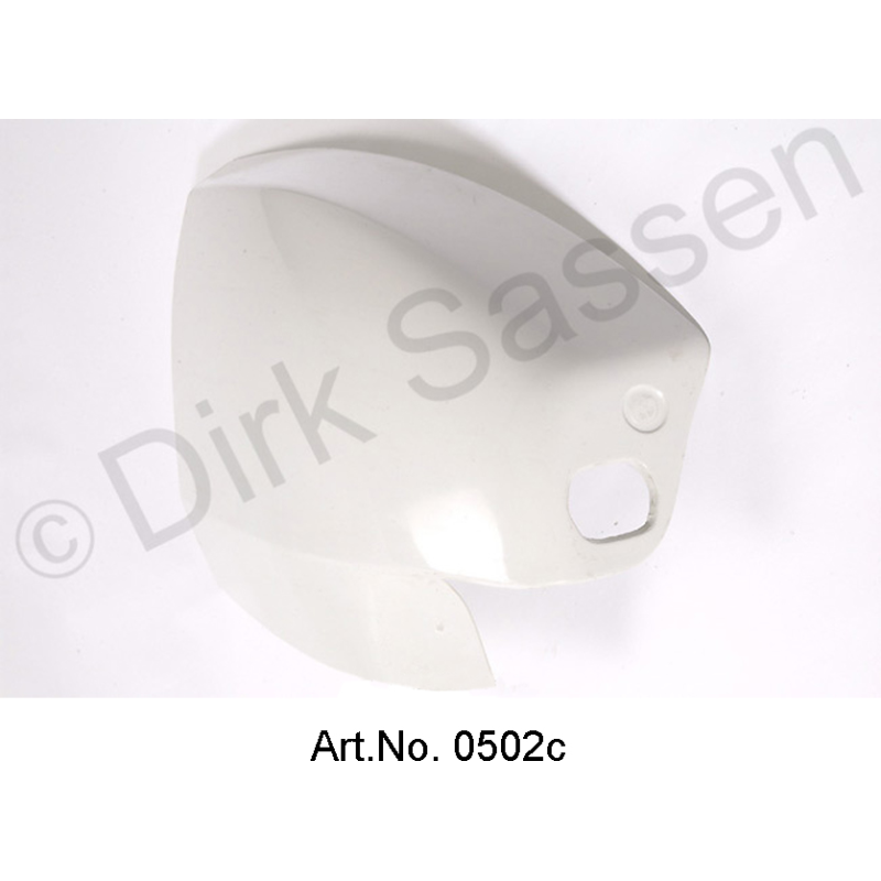 Mudguard, rear, Saloon, GRP, left