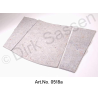 Set of insulating mats for bonnet, edge chained, until 1967