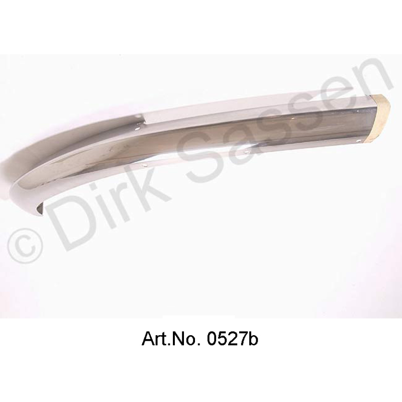 Bumpers half, right, polished, from 1967