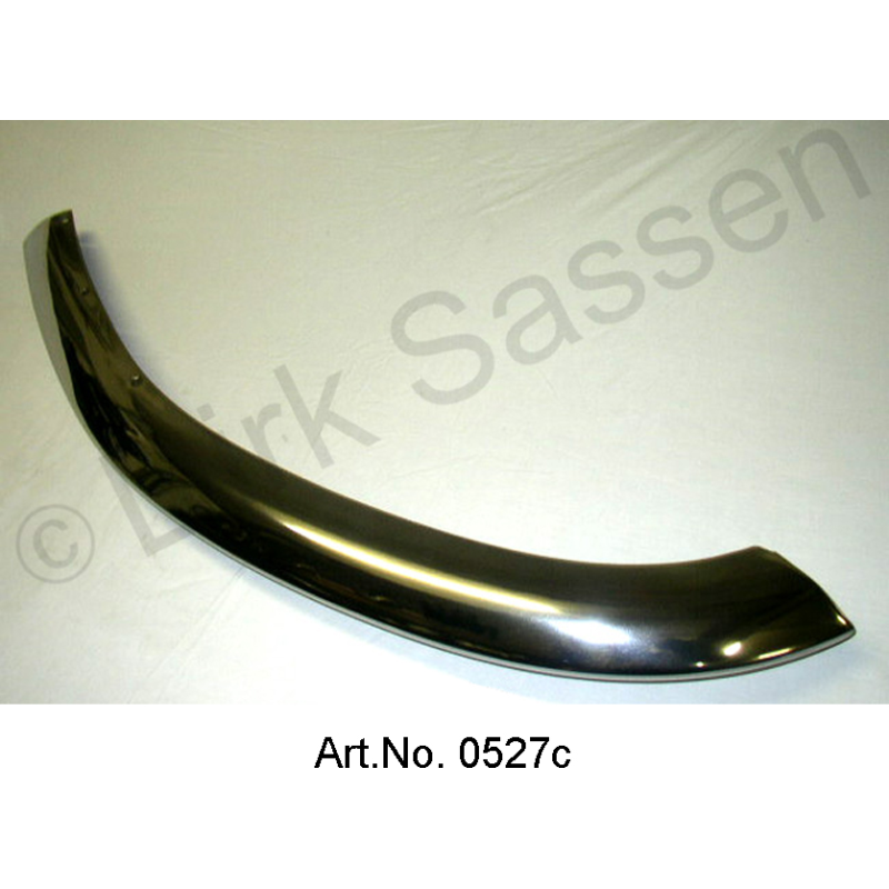 Bumpers half, left, polished, from 1967