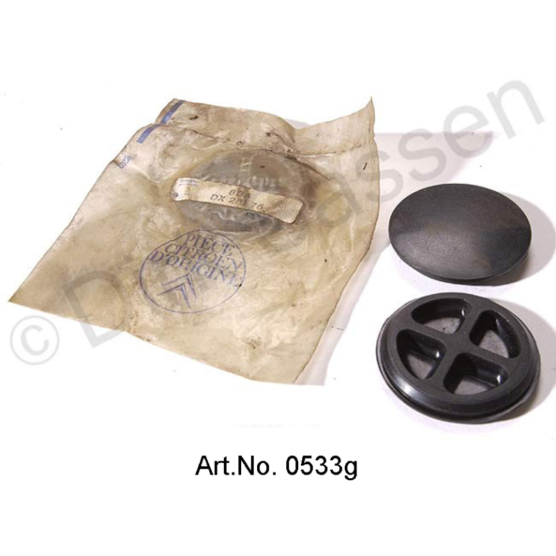 Tappo di chiusura per targa, dal 1967, DX25175A