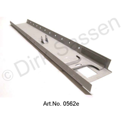 Placa de entrada, con 2 soportes, trasera, izquierda
