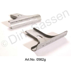 Reinforcement for access panel, rear
