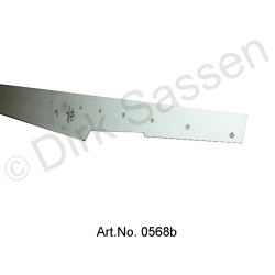 Verstevigingsplaat voor bodemwand, (verdubbeling) links, Break of Cabriolet