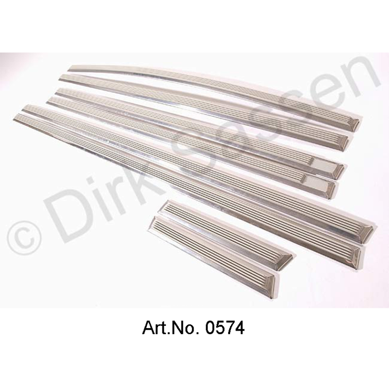 Set lijstwerk, 8-delig, middel, Non-Pallas, passend