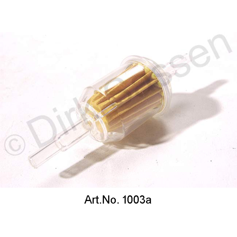 Filtro de gasolina, carburador