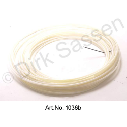 Tuyau d'essence, blanc, pompe de réservoir, mètres courants