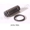 Revision set for clutch slave cylinder, rubber ring, round, with spring, 1969 to 1972