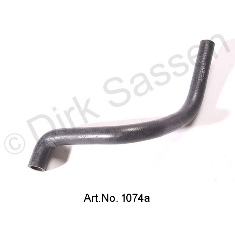 Water hose (expansion tank on connecting pipe), 5-415-548, laid behind the distributor