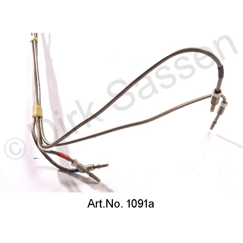 Paquete de cables, CuNi, continuo, en miembro longitudinal, izquierdo, 4 x 4,5 mm